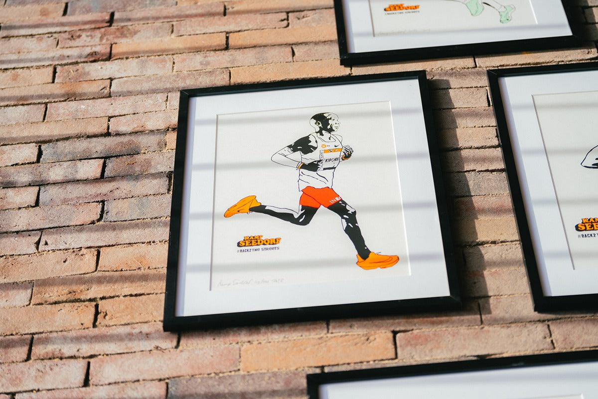 Print Eliud Kipchoge – Limited Edition - NN Running Team x Kamp Seedorf