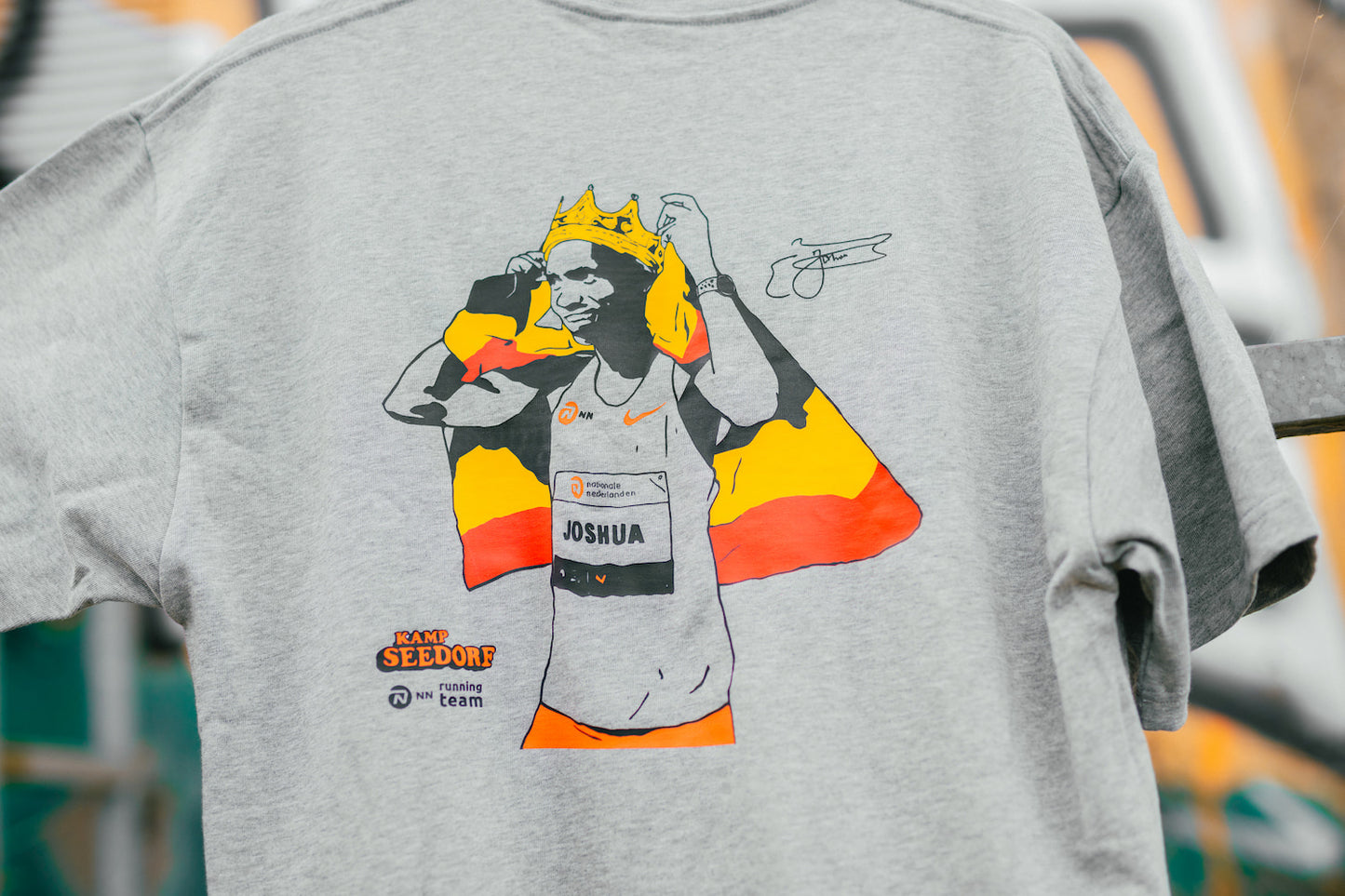 T-Shirt Joshua Cheptegei – Limited Edition - NN Running Team x Kamp Seedorf