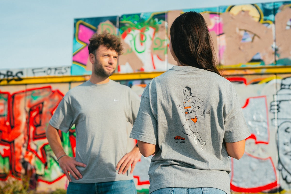 T-Shirt Letesenbet Gidey – Limited Edition - NN Running Team x Kamp Seedorf