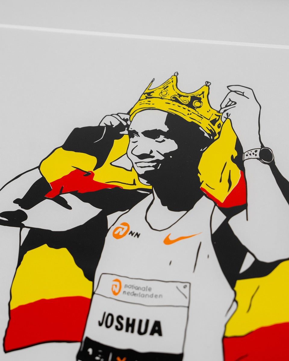 Print Joshua Cheptegei – Limited Edition - NN Running Team x Kamp Seedorf
