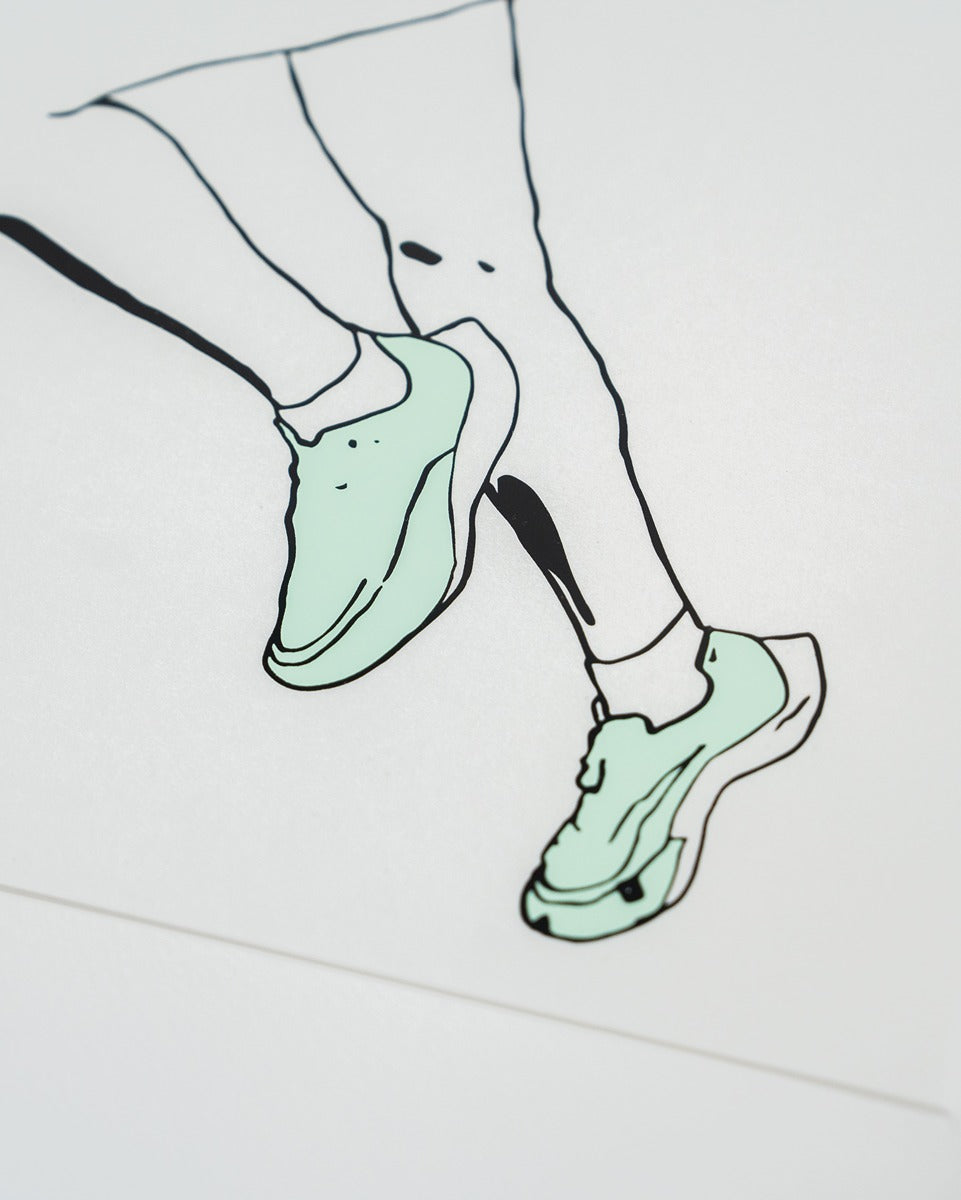 Print Letesenbet Gidey – Limited Edition - NN Running Team x Kamp Seedorf