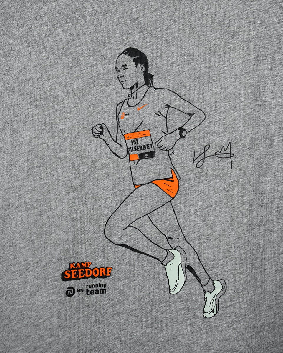 T-Shirt Letesenbet Gidey – Limited Edition - NN Running Team x Kamp Seedorf