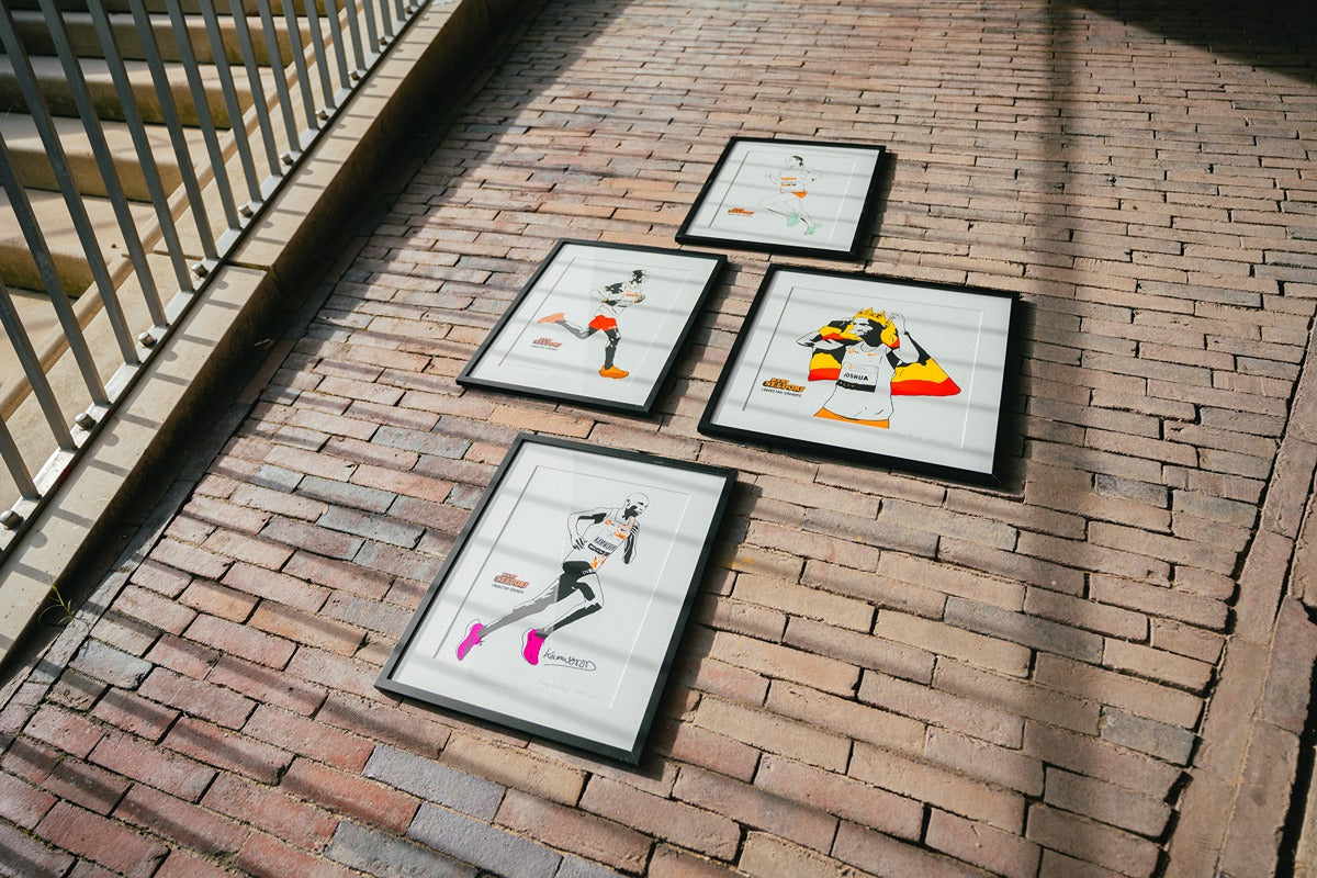 Print Letesenbet Gidey – Limited Edition - NN Running Team x Kamp Seedorf