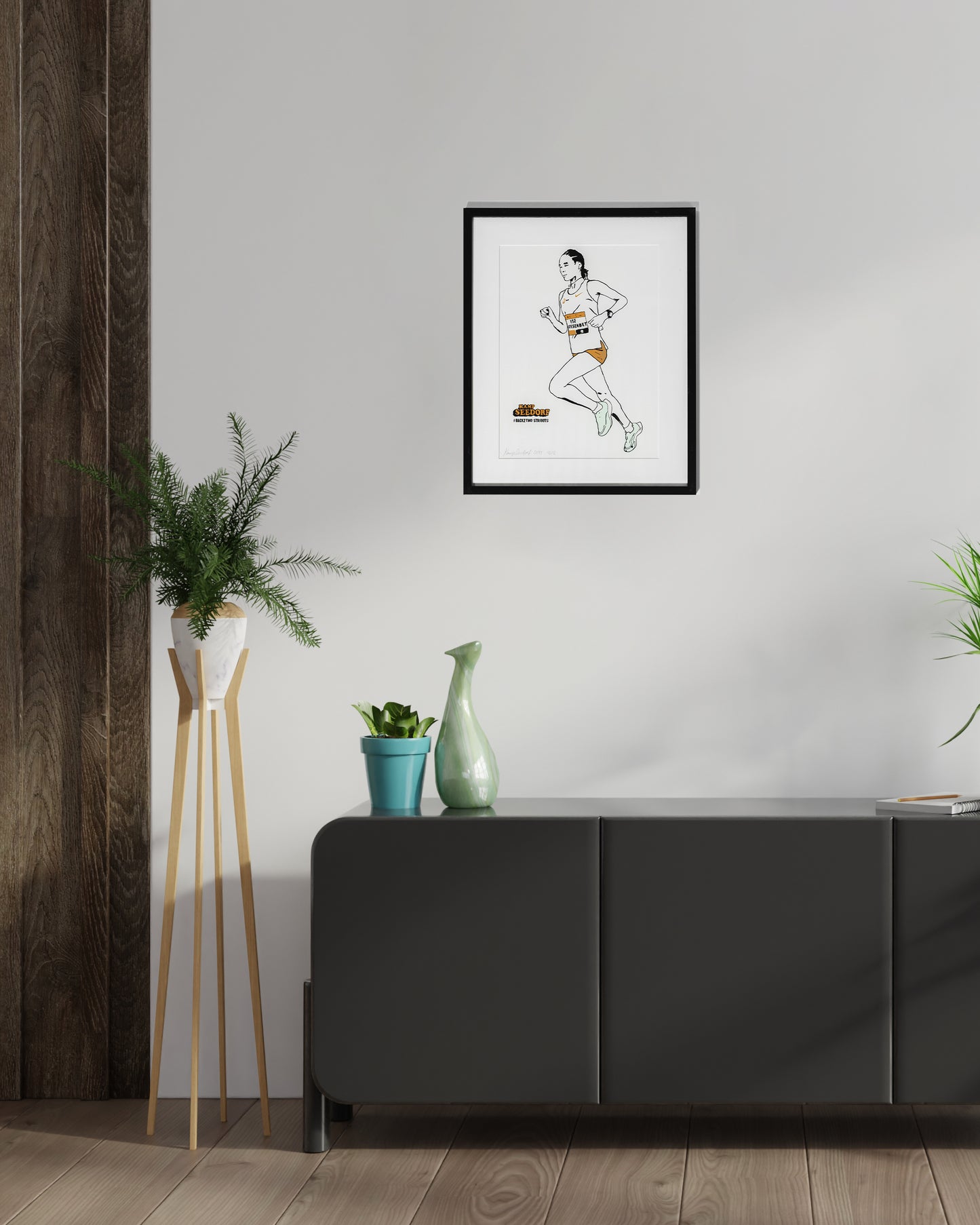 Print Letesenbet Gidey – Limited Edition - NN Running Team x Kamp Seedorf