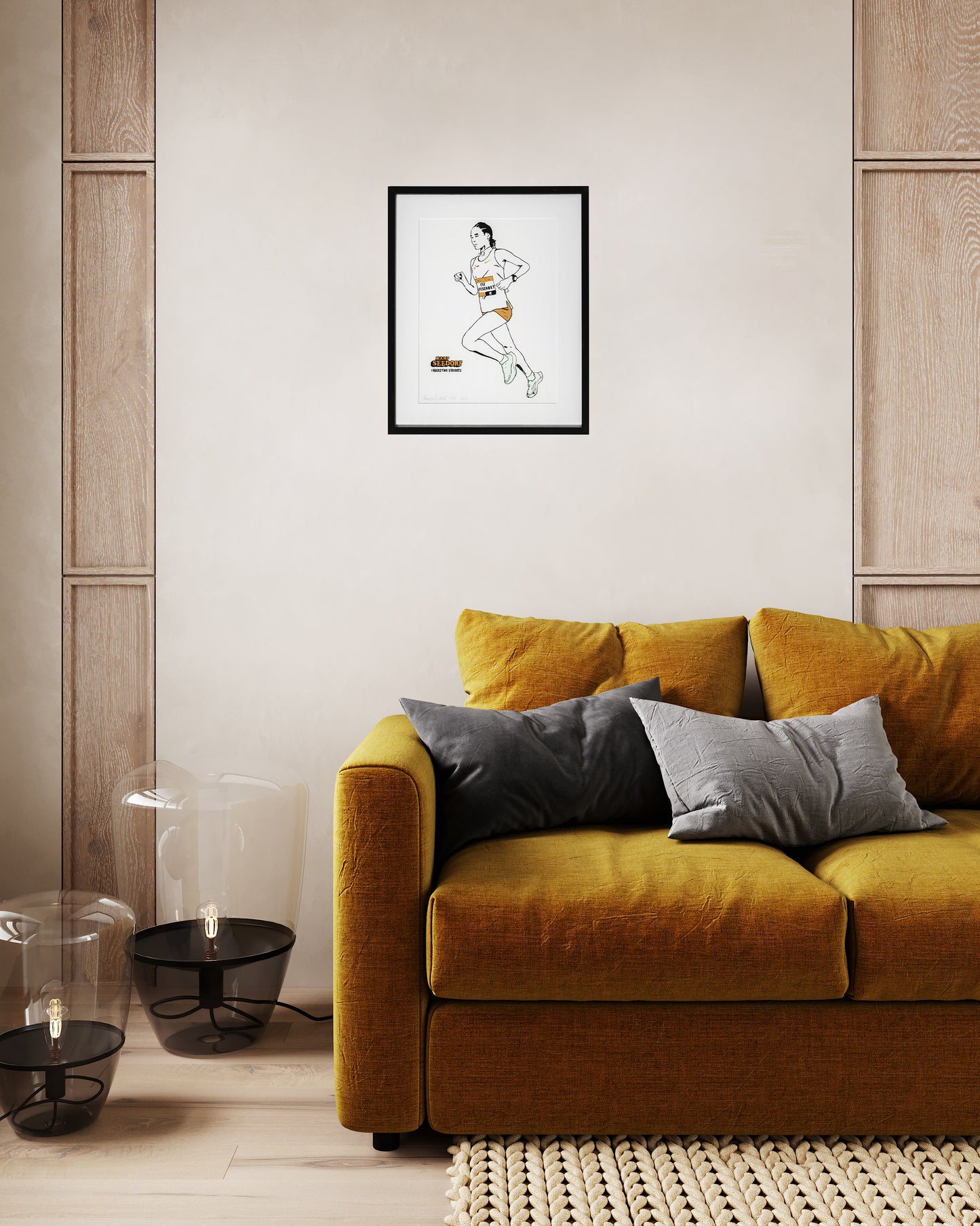 Print Letesenbet Gidey – Limited Edition - NN Running Team x Kamp Seedorf