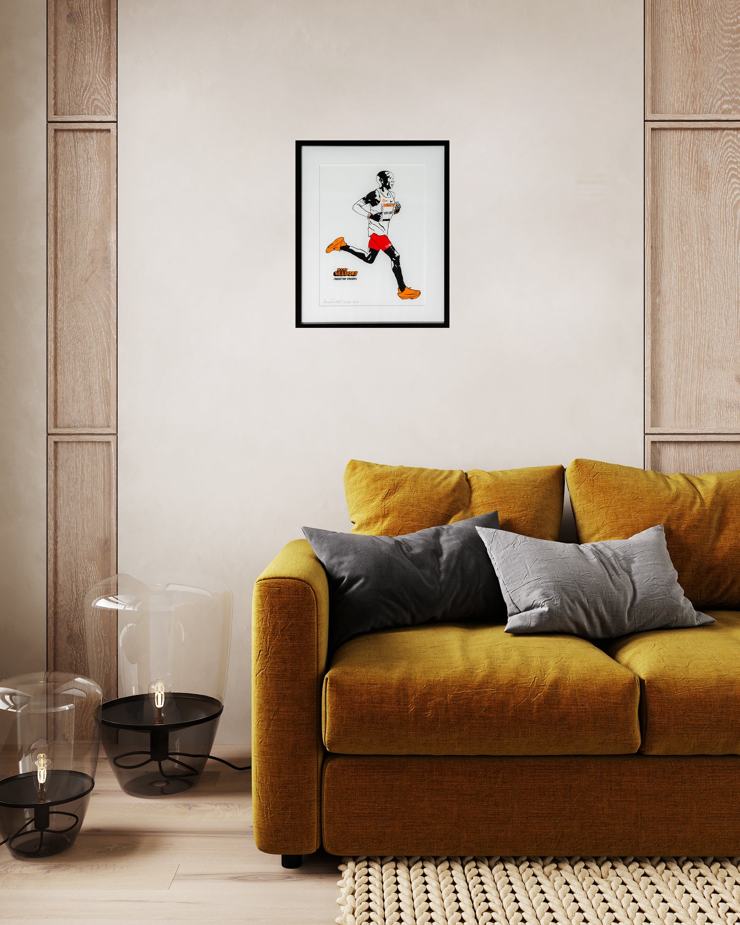 Print Eliud Kipchoge – Limited Edition - NN Running Team x Kamp Seedorf