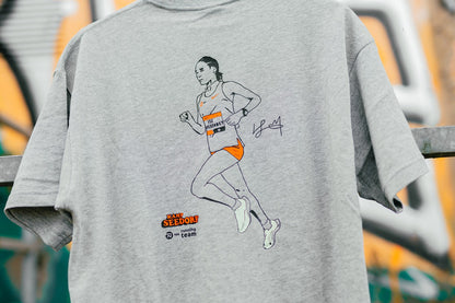 T-Shirt Letesenbet Gidey – Limited Edition - NN Running Team x Kamp Seedorf