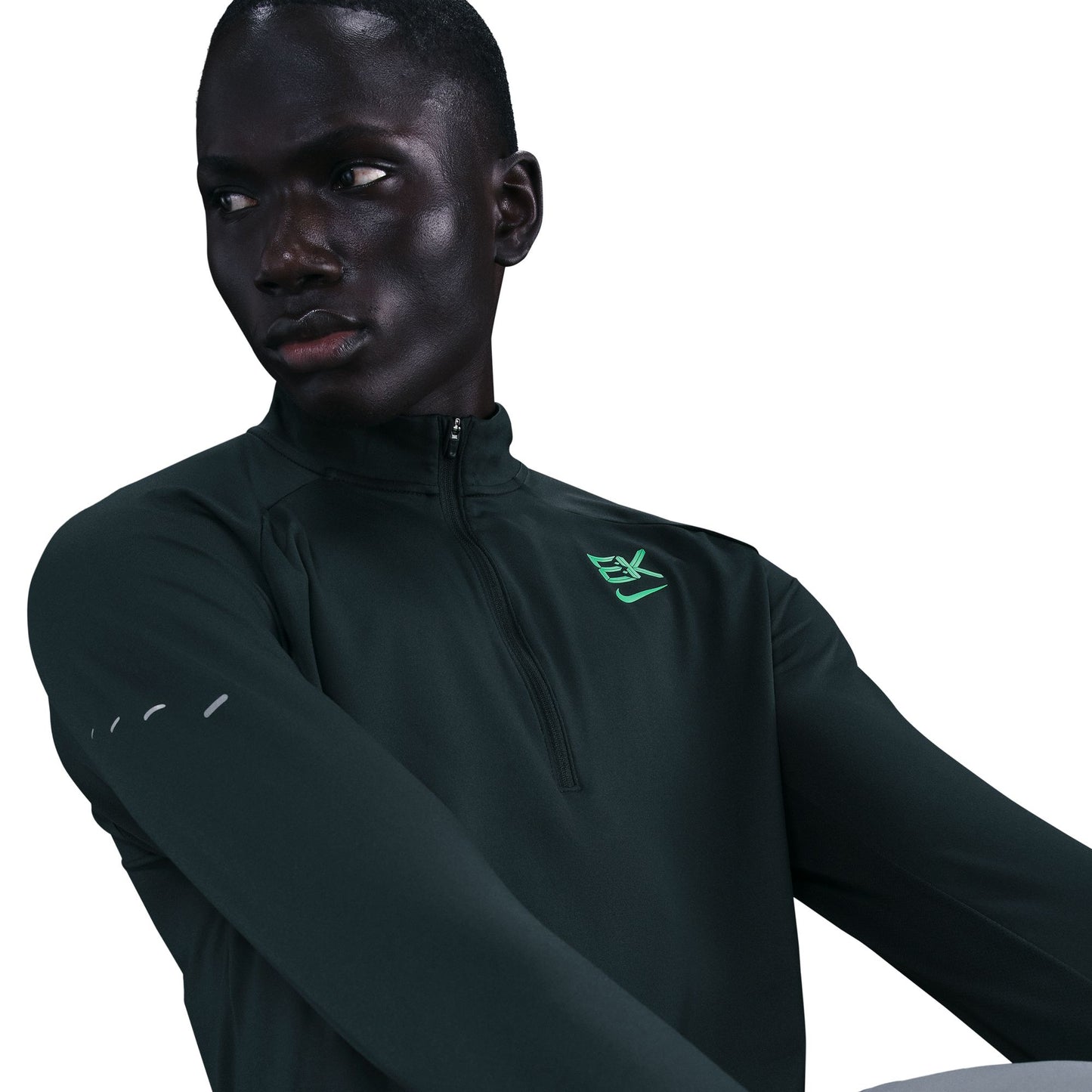 Long Sleeve "Eliud Kipchoge" Green - Men - NN Running Team